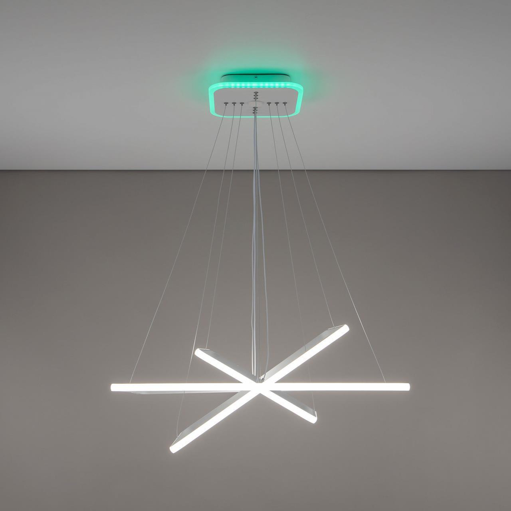 Подвесная светодиодная люстра Citilux Неон Смарт CL731AK110E