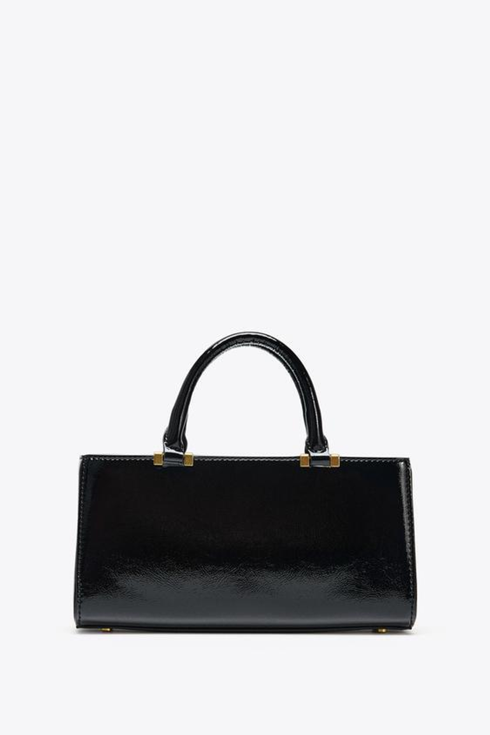 ZARA СУМКА С ТЕКСТУРОЙ, ЧЕРНЫЙ