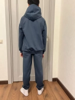 Спортивный костюм оверсайз без начеса для подростка