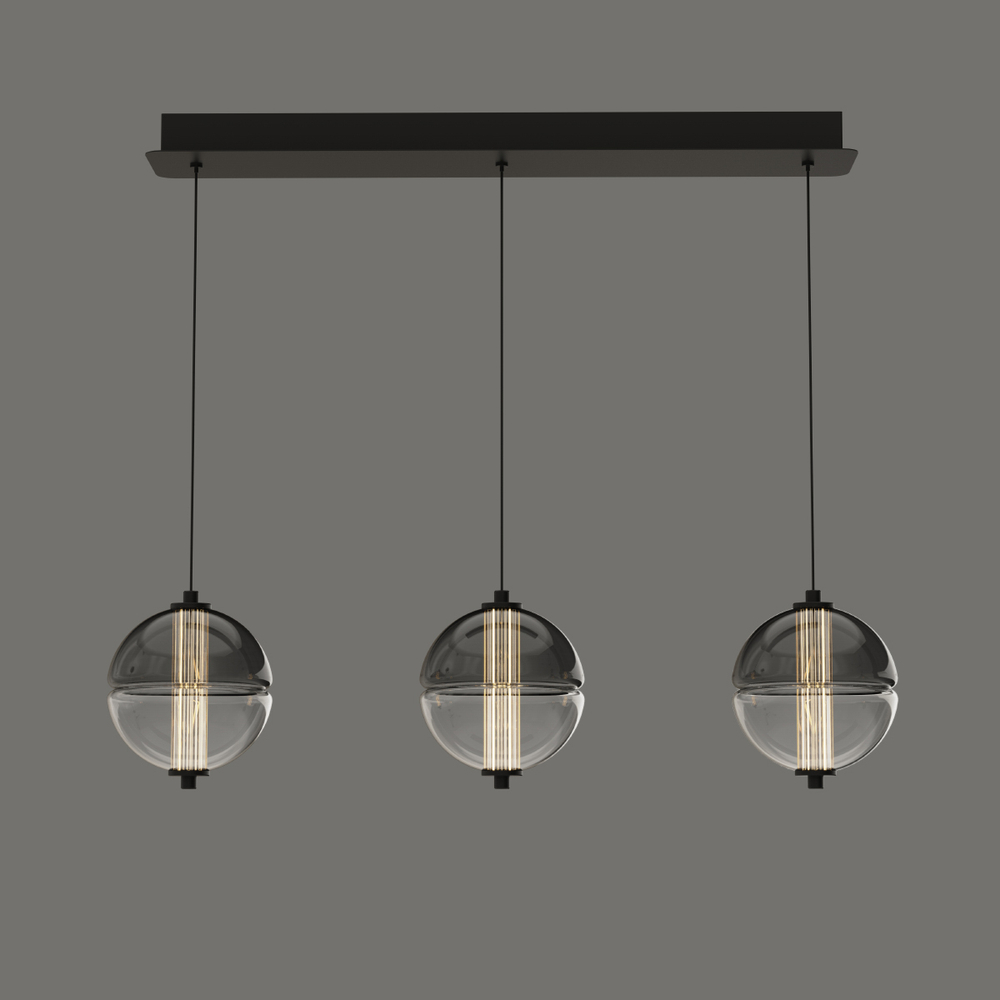 Подвесной светильник MD24022079-3B black/smoky