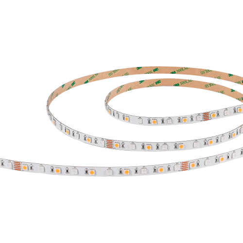 Светодиодная лента 24V 60 led/м 17,2 W/m SMD 5050 300 Lm/m 4000K RGBW IP20, 5000×10 мм