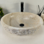 Раковина из оникса Erozy White EO-64365 52*42*15 0213
