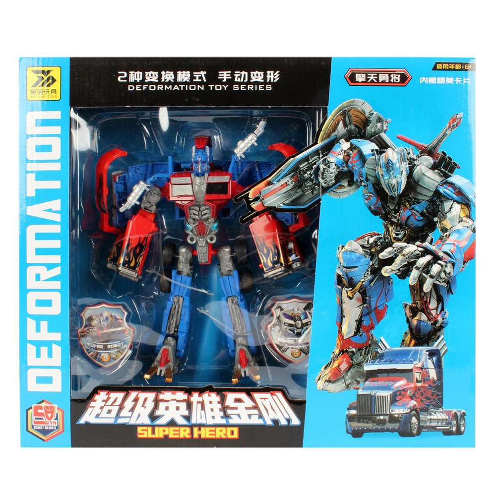 Трансформер-робот, коробка YND666-88