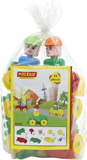 Конструктор "Юный путешественник" (28 элементов) (в пакете), Артикул:52391