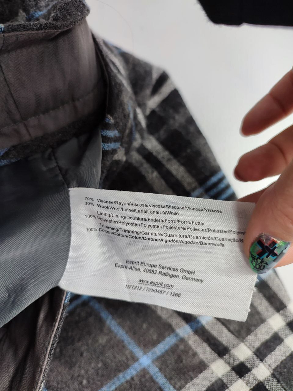 Юбка Esprit клетчатая 42 размер