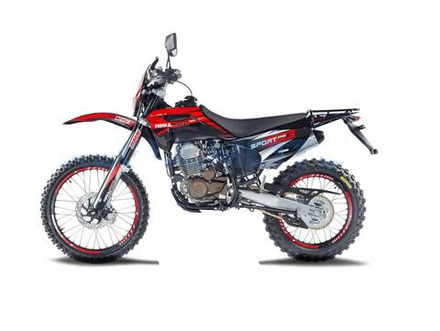 Мотоцикл эндуро Regulmoto Sport-003 250 PR (c баланс. вал.) ПТС Черный/оранжевый