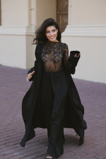 Боди кружевное