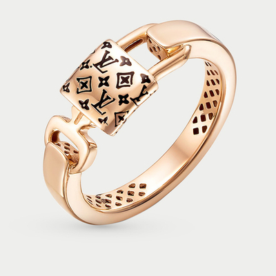 Кольцо золотое женское 585