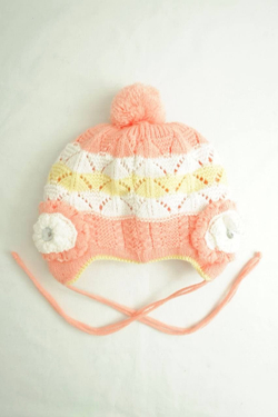 Шапка с принтом на 4-5 лет