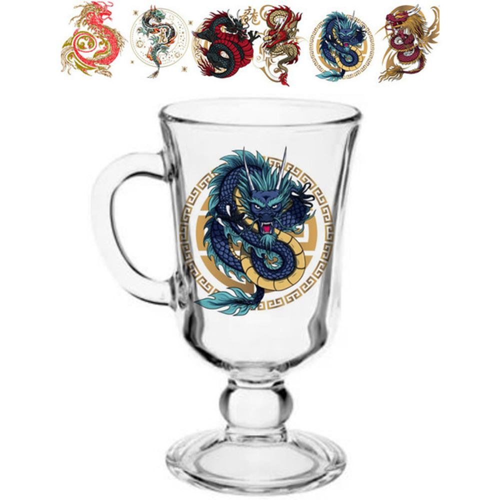 Кружка 200мл «Античный Китай» 6 видов