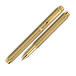 Carandache Ecridor Chevron gilded латунь позолота (838.208)