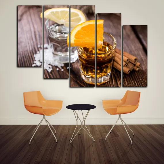 Модульная картина " Текила "