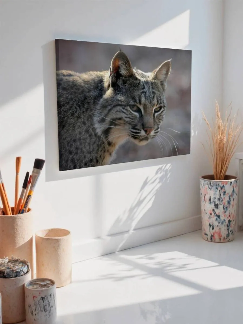 Картина на стену 40 X 50 Рысь