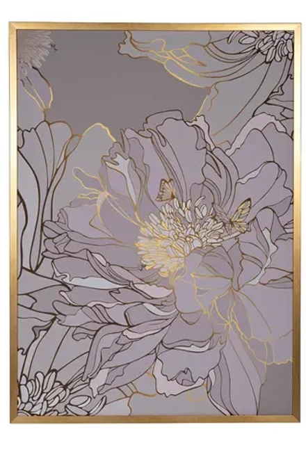 Картина Garda Decor 89VOR-PEONY