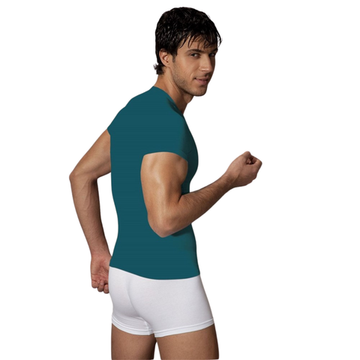 Мужская футболка изумрудная Doreanse 2535