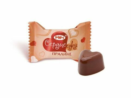 Конфеты Сердцеедка пралине вес 3.5 кг