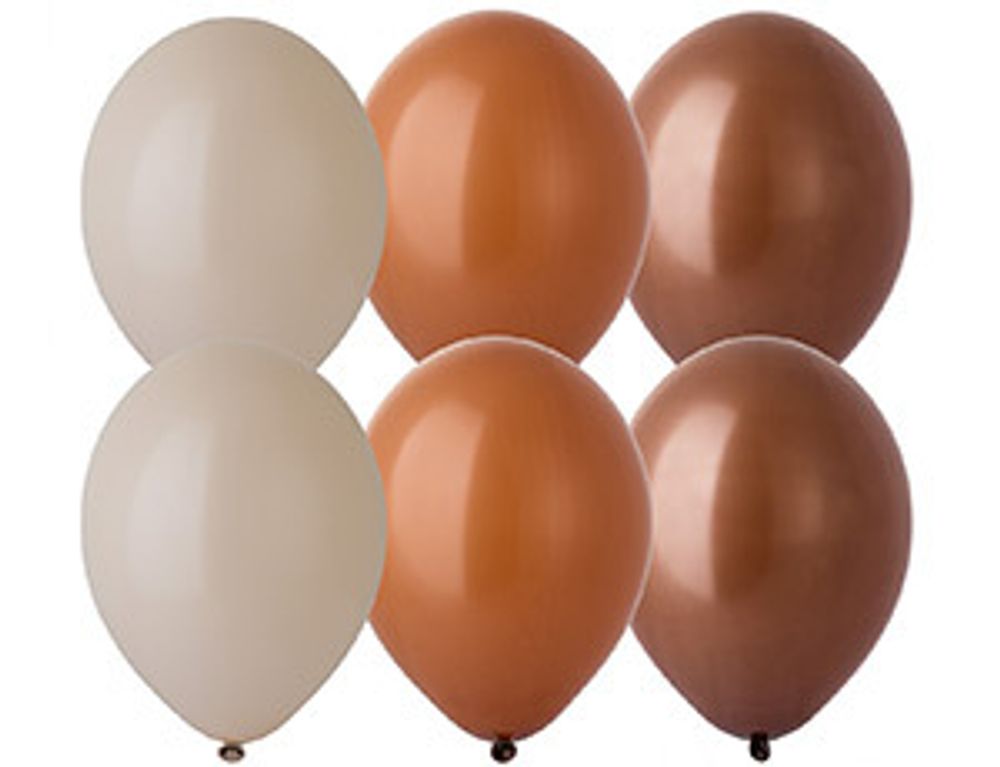 В 105 Пастель ассорти Кофейное 12шт