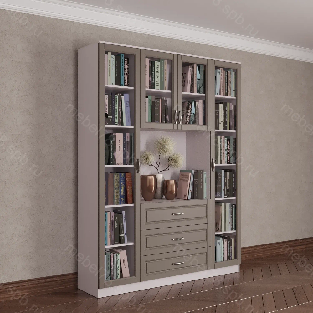 Шкаф книжный 4/12