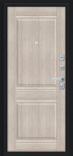 Некст МФ/BChrome Букле черное/Cappuccino Melinga 205*86 правое