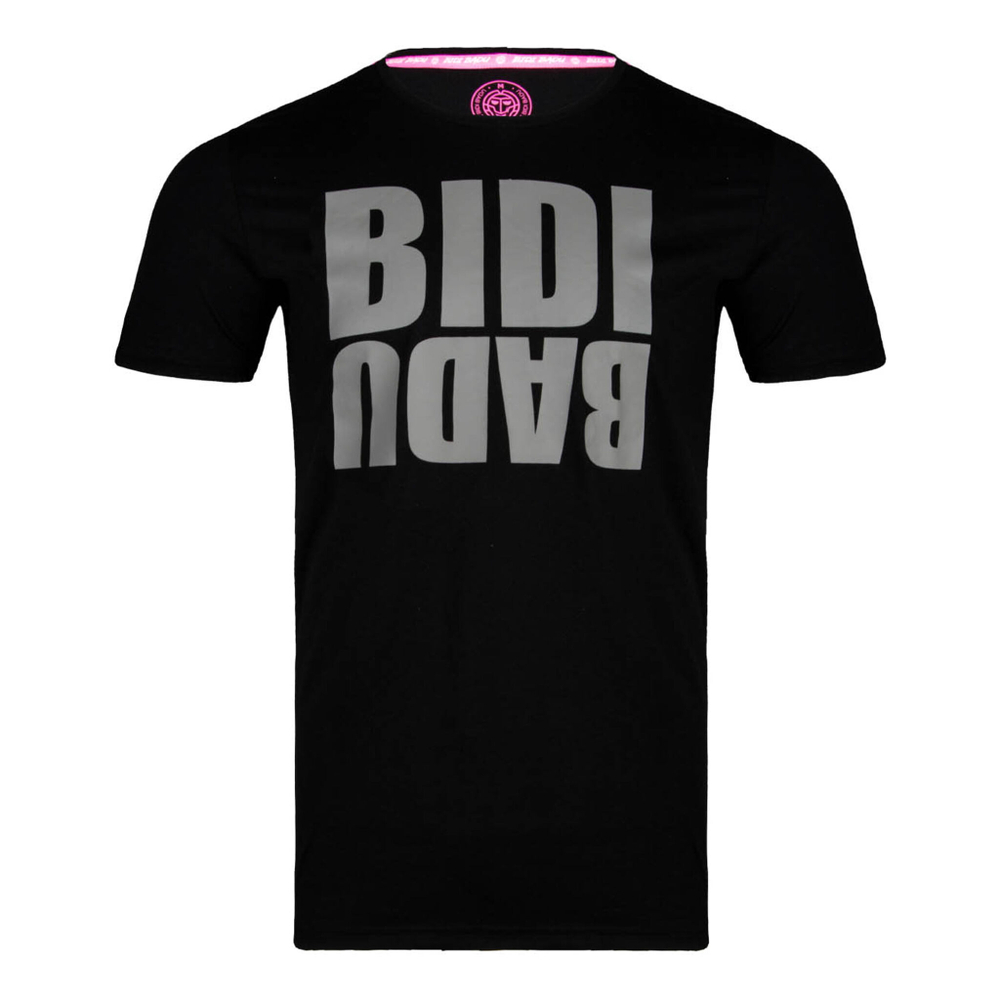 Мужское теннисное поло BIDI BADU Hafsa Lifestyle T-Shirt Men - Black