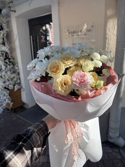 Букет авторский молочный