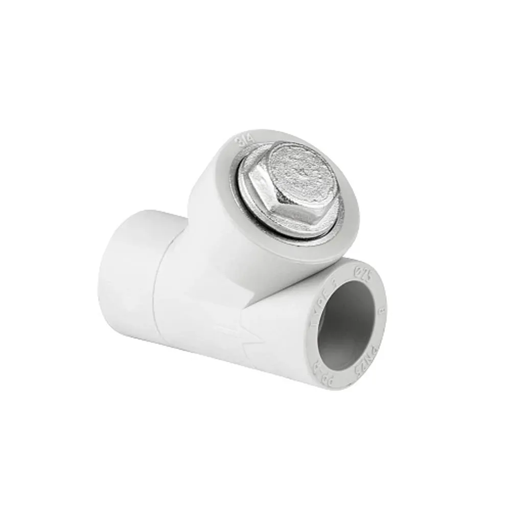 Фильтр PPR внутреннее/внутреннее присоединение 20х45,  белый, РTП (32526)