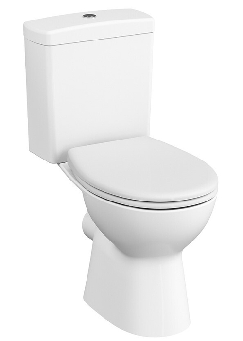 Унитаз-компакт VitrA S10 9822B003-7204 безободковый с микролифтом