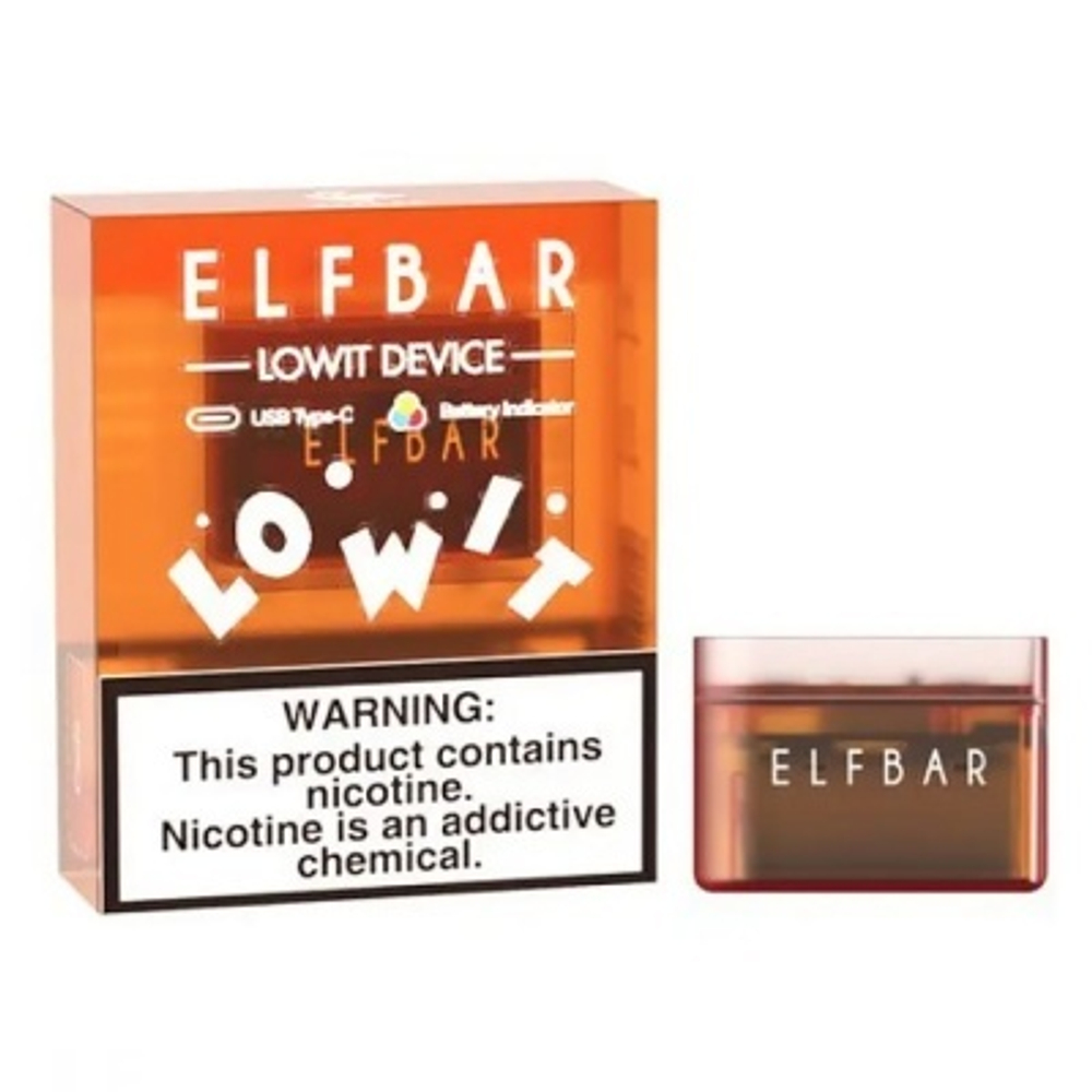 Elf bar LOWIT 500мАч Жёлтый купить в Москве с доставкой по России