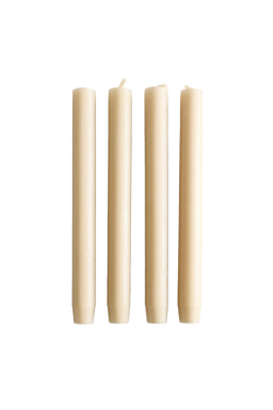 Декоративная свеча Zara Home, 23.5х2.2х2.2 см, бумага, 4 шт., 6338/065