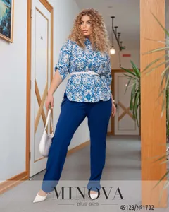Костюм 1702-синий Minova