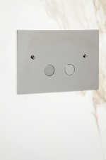 Boheme Кнопка для инсталляции, латунь SHINE GUN METAL ультраплоская