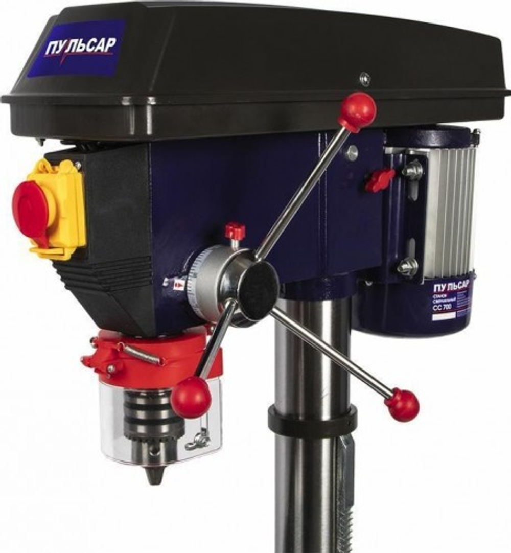 Станок сверлильный ПУЛЬСАР СС 700 + тиски 793-442