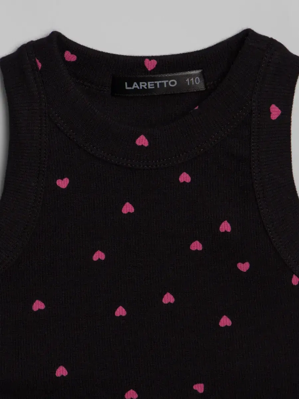 Летний кроп топ трикотажный детский