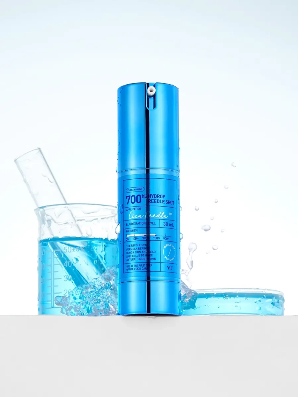 VT Cosmetics Ультраувлажняющая cыворотка с микроиглами и гиалуроновой кислотой 700hL Hydrop Reedle Shot 30 мл