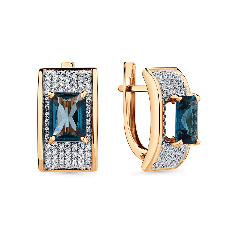 Серьги из золота 585 пробы