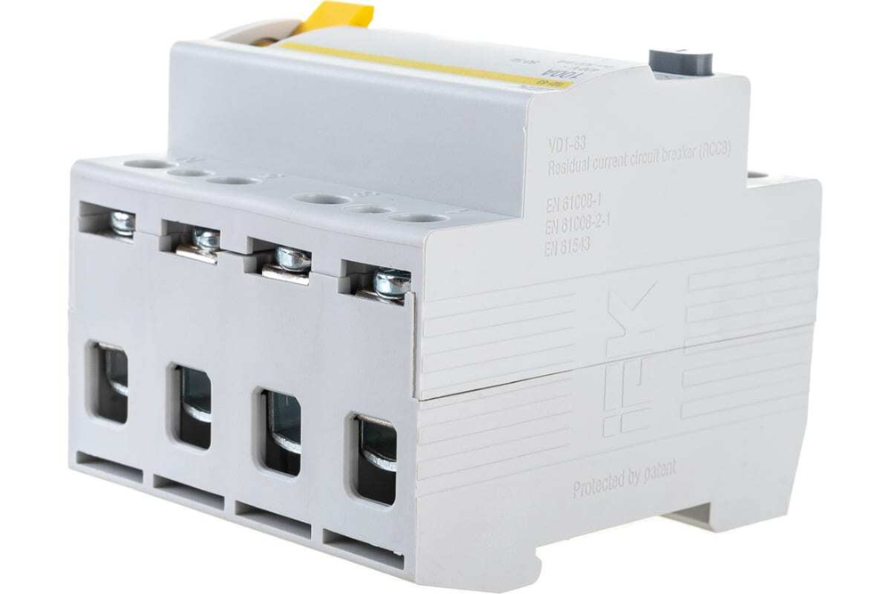 Выключатель дифференциальный (УЗО) ВД1-63 4Р100А 300мА IEK