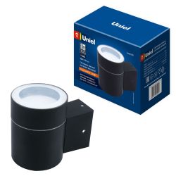 UUL-S91A 50W-GX53 IP65 BLACK Светильник уличный. под лампу GX53. Архитектурный накладной. Корпус черный. TM Uniel