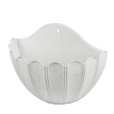 Кашпо "Хризантема" настенное 1л (мрам)