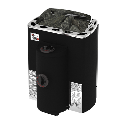 SAWO Электрическая печь FIBER COATED, MINI X: с термоизоляционным покрытием,нержавеющая сталь,3 кВт, MX-30NB-PF