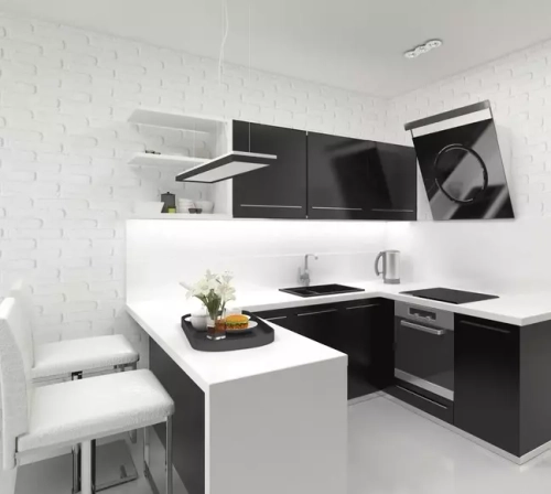 Панель ПВХ термопечать Кирпич белый 347 2700х250 мм