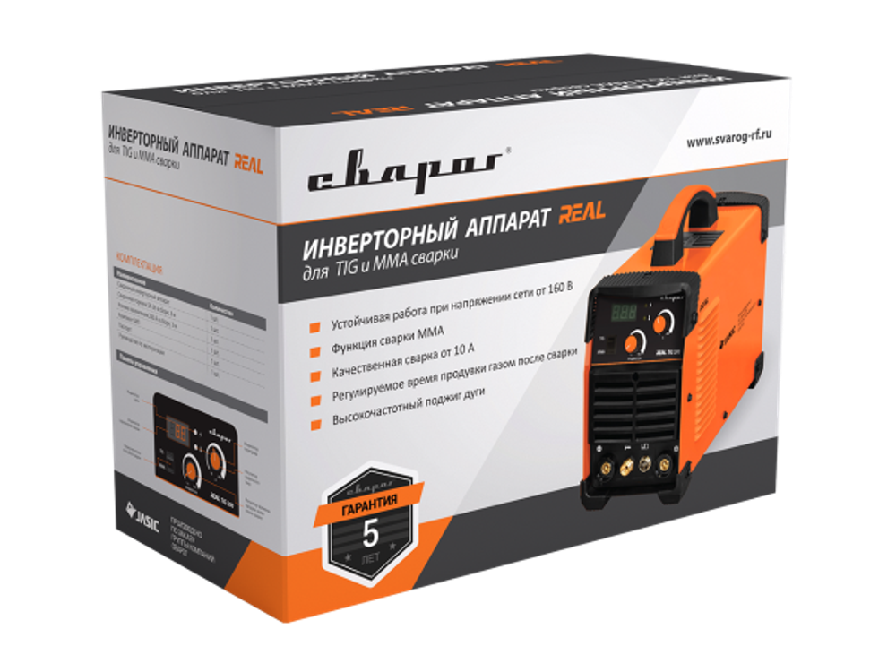 Сварочный инвертор Сварог REAL TIG 200 (W223)