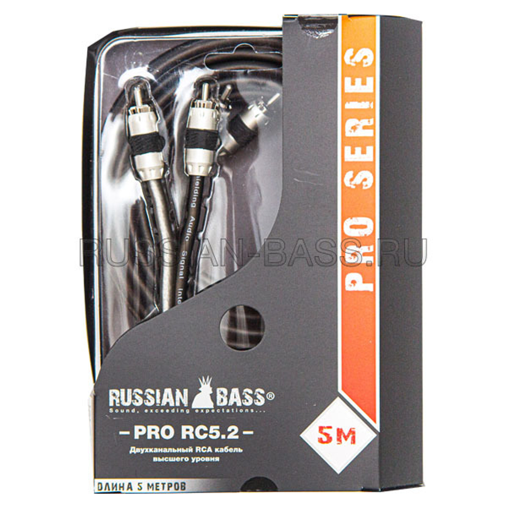 Межблочный провод Russian Bass PRO RC5.2 - BUZZ Audio