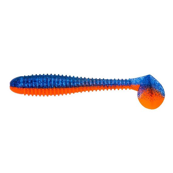Виброхвост несъедоб. Catcher 2,75&#39;/7 см Star Blue &amp; Orange 30шт. (HS-1-044-N-30) Helios