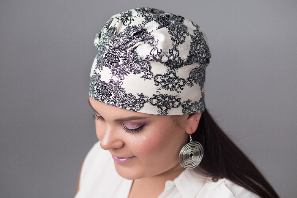 Шапочка тюрбан БЛАНКА HLM41 облегченная, хлопок, Elza Meyger