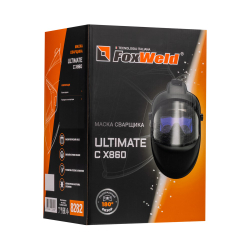 Маска сварщика черная Ultimate C X860 в коробке