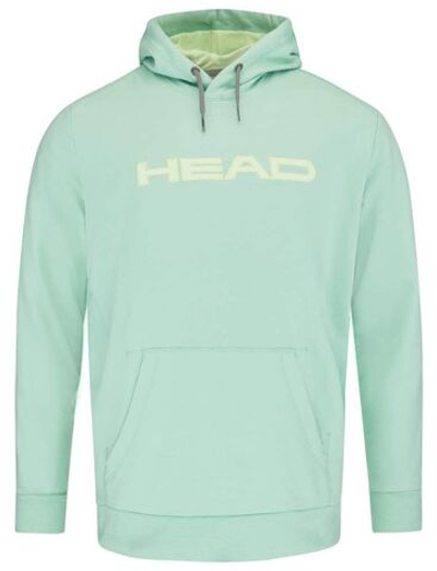 Мужская теннисная кофта Head Club Byron Hoodie - поясtel green/light green