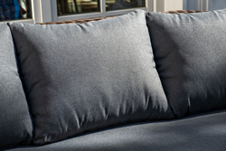 "Барселона" лаунж-зона из искусственного ротанга, цвет коричневый