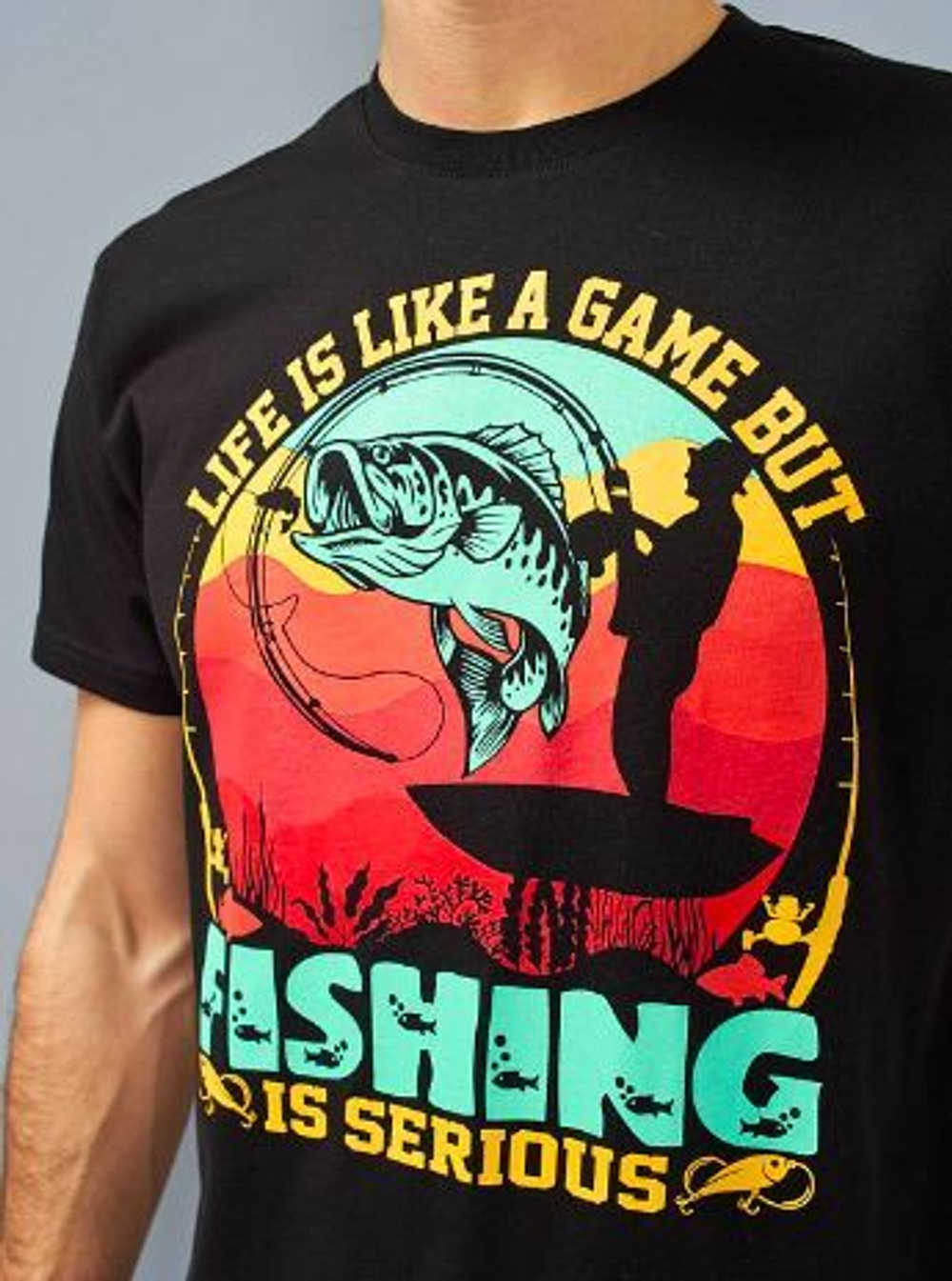 Футболка мужская Fishing