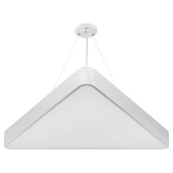 Светильник LED ЭРА Geometria SPO-151-W-40K-030 Delta 30Вт 4000К 3000Лм IP40 600*80 белый подвесной драйвер внутри | Декоративные светильники Geometria