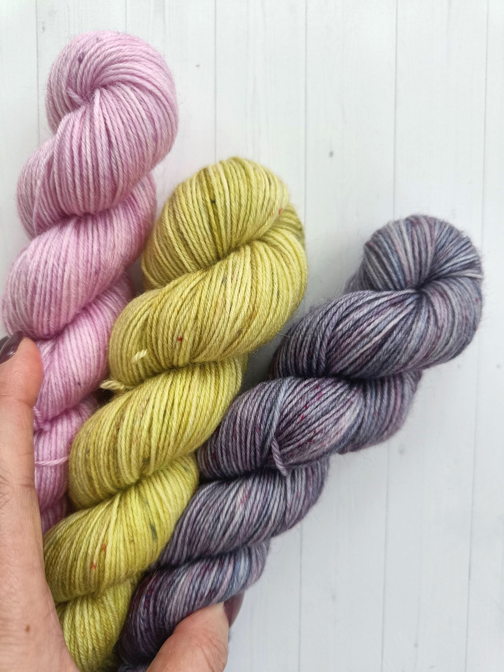 Набор №14 - 3 шт. по 50 гр (розовый, зеленый, сиреневый)